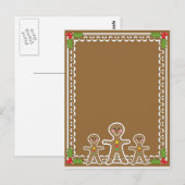 Grens Gingerbrood Man Briefkaart (Voorkant / Achterkant)