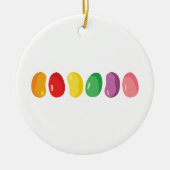 grens Jelly Bean Keramisch Ornament (Voorkant)