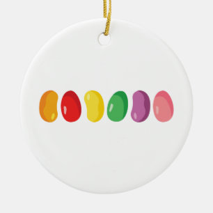 grens Jelly Bean Keramisch Ornament