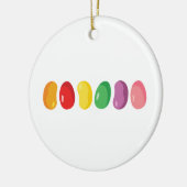 grens Jelly Bean Keramisch Ornament (Links)