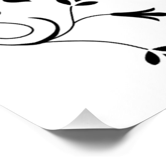 GRENS JESUS FLORAL CORNER PERFECT POSTER (Hoek)