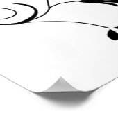 GRENS JESUS FLORAL CORNER POSTER (Hoek)