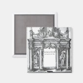 Grens naar "Monasticon anglicanum" Magneet (Voorkant / Achterkant)