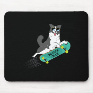 Grens Ollie Grappige Pun Grappen Hond Skateboarden Muismat