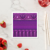 grens - roze violet servetten (Insitu)