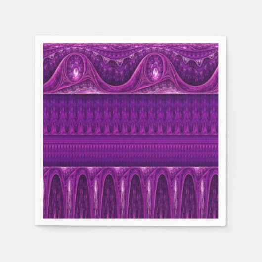 grens - roze violet servetten (Voorkant)