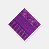 grens - roze violet servetten (Hoek)