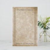  grens Tan Briefpapier (Staand voorkant)