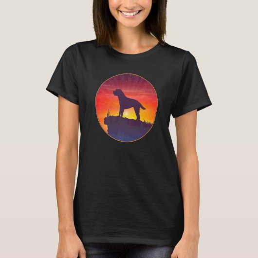 Grens Terrier Hondenras T-shirt (Voorkant)