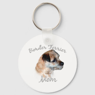 Grens Terrier Moeder 2 Sleutelhanger