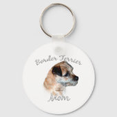 Grens Terrier Moeder 2 Sleutelhanger (Achterkant)
