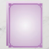 Grens tussen lavendel en plum (Voorkant / Achterkant)