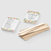 Grens van de papegaaiers handwaaier (Niet-gemonteerd)