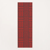 grens van de rode afrikaanse stam yogamat (Voorkant)