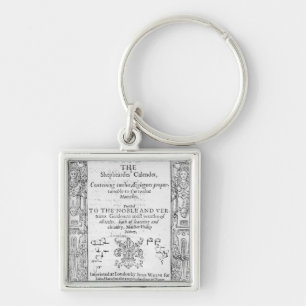 Grens van de "Shepeards Calender" Sleutelhanger