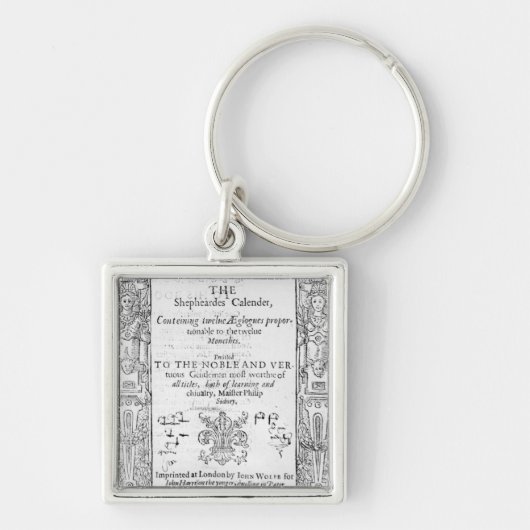 Grens van de "Shepeards Calender" Sleutelhanger (Voorkant)