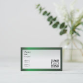 Grens van de Streep van de Sjabloon van het Visitekaartje (Staand voorkant)