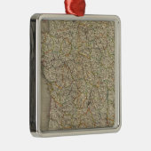Grens van het Franse departement Metalen Ornament (Rechts)