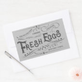  Grens Verse Eieren Karton Sticker (Envelop)