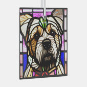 Grensbarrière "Glas in lood" Glas Ornament (Voorkant Rechts)