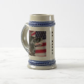 grensbewaking K9-baro's met Amerikaanse vlaggestal Bierpul (Voorkant links)