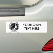 GRENSCOLLIE BUMPERSTICKER (Op auto)