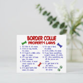 GRENSCOLLIE Eigendomwetten 2 Briefkaart (Staand voorkant)