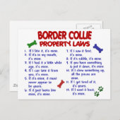 GRENSCOLLIE Eigendomwetten 2 Briefkaart (Voorkant / Achterkant)