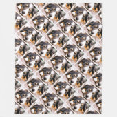 GRENSCOLLIE FLEECE DEKEN (Voorkant)