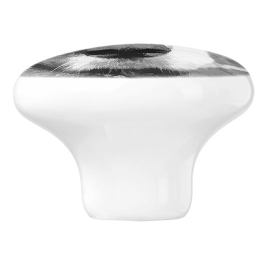 GRENSCOLLIE KERAMISCHE KNOP (Zijkant)