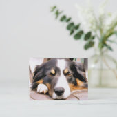 GRENSCOLLIE VISITEKAARTJE (Staand voorkant)