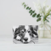 GRENSCOLLIE VISITEKAARTJE (Staand voorkant)