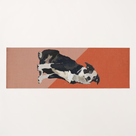 GRENSCOLLIE YOGAMAT (Voorkant (horizontaal))