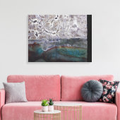 Grensdoorsnede 2 canvas afdruk (Insitu (Woonkamer))