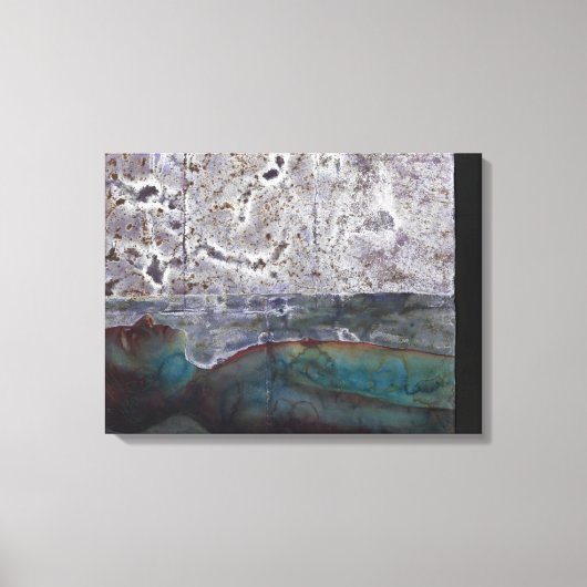Grensdoorsnede 2 canvas afdruk (Voorkant)
