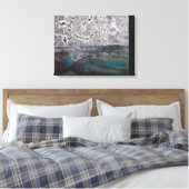 Grensdoorsnede 2 canvas afdruk (Insitu (Slaapkamer))