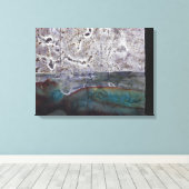 Grensdoorsnede 2 canvas afdruk (Insitu (Houten vloer))