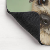 Grensdrager met blauw Pet voor Klossen Muismat (Hoek)