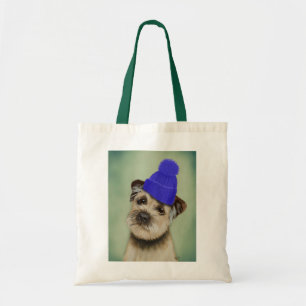 Grensdrager met blauw Pet voor Klossen Tote Bag