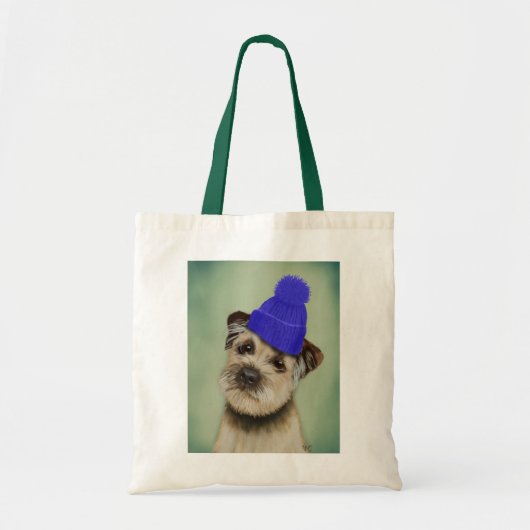Grensdrager met blauw Pet voor Klossen Tote Bag (Voorkant)