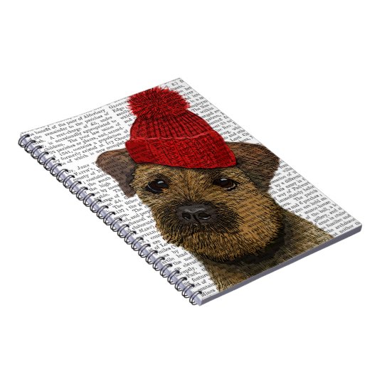 Grensdrager met Rode Pet 3 Notitieboek (Rechterzijde)