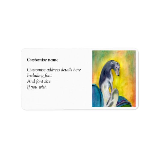 Grensetiketten (a274) etiket (Voorkant)