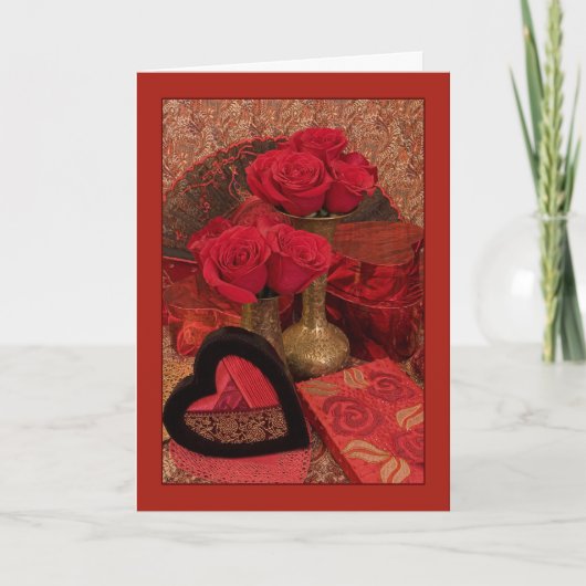 Grensgebieden van rozen II Feestdagen Kaart (Voorkant)