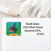 Grenshaai Etiket (Insitu)