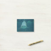 Grenshaai Post-it® Notes (Op bureau)