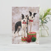 Grenskolonies Feestdagenkaart (Staand voorkant)