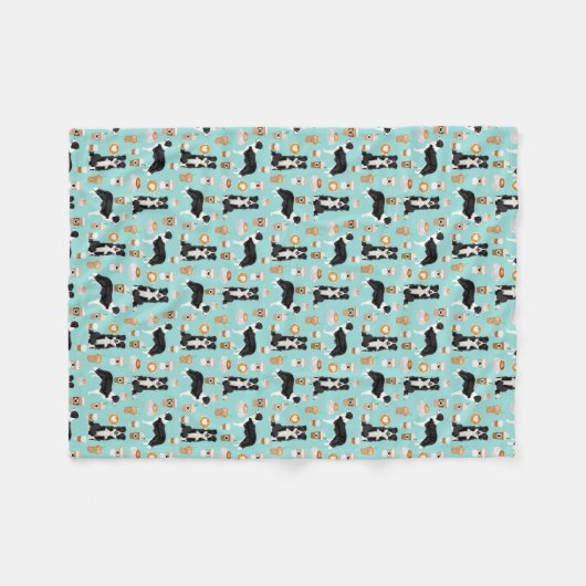 GRENSKOOLSTOFBlanket Fleece Deken (Voorkant (Horizontaal))