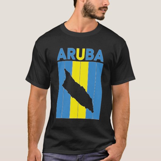Grenslanden van Aruba T-shirt (Voorkant)
