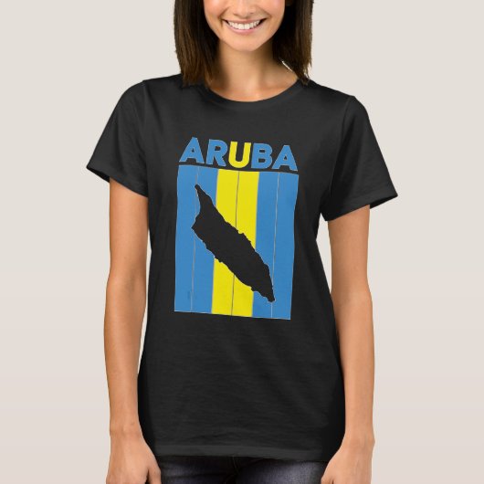 Grenslanden van Aruba T-shirt (Voorkant)