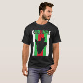 Grenslanden van Burundi T-shirt (Voorkant volledig)
